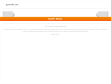 Tablet Screenshot of gonoodel.com